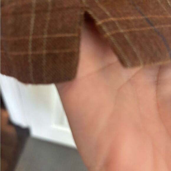 Puntodue Brown Plaid Shirt - Picture 5 of 6